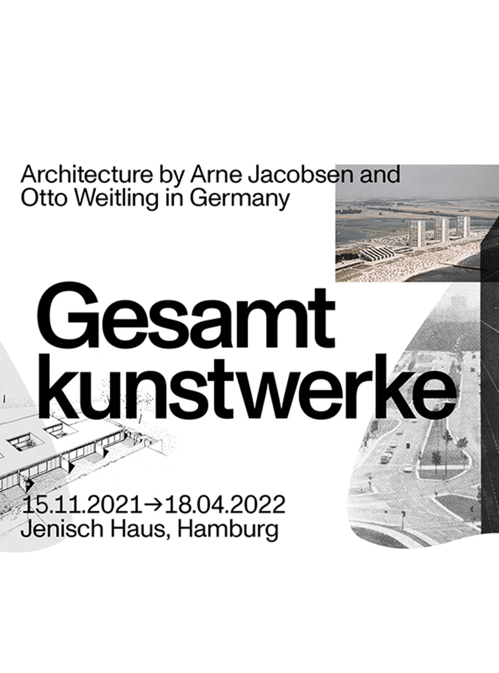 Architektur von Arne Jacobsen und Otto Weitling in Deutschland